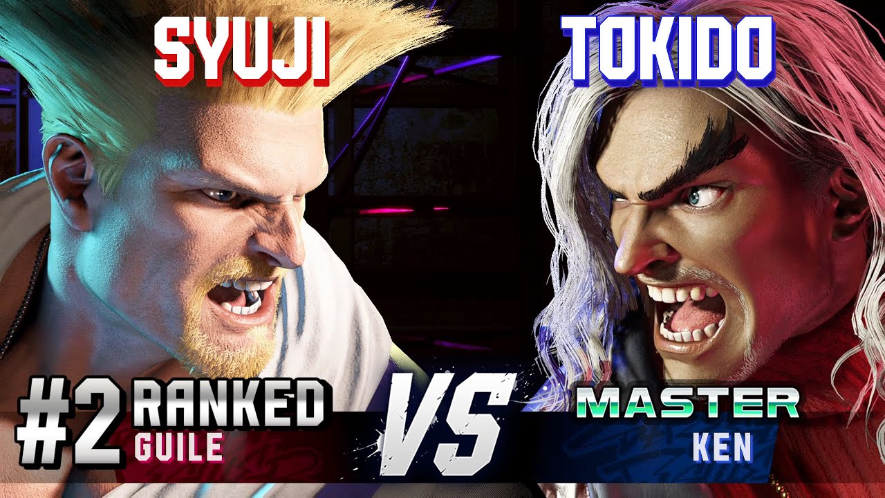 SF6 ▰ SYUJI (#2 Ranked Guile) vs TOKIDO (Ken) ▰ High Level Gameplay