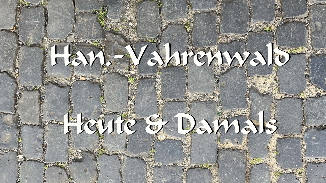 HANNOVER - VAHRENWALD HEUTE & DAMALS
