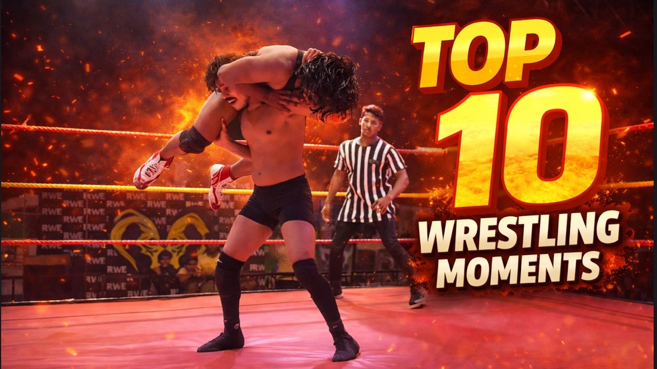 Top 10 Wrestling Moments | Vaibhav Chaudhary Best Wrestling Highlights 💥