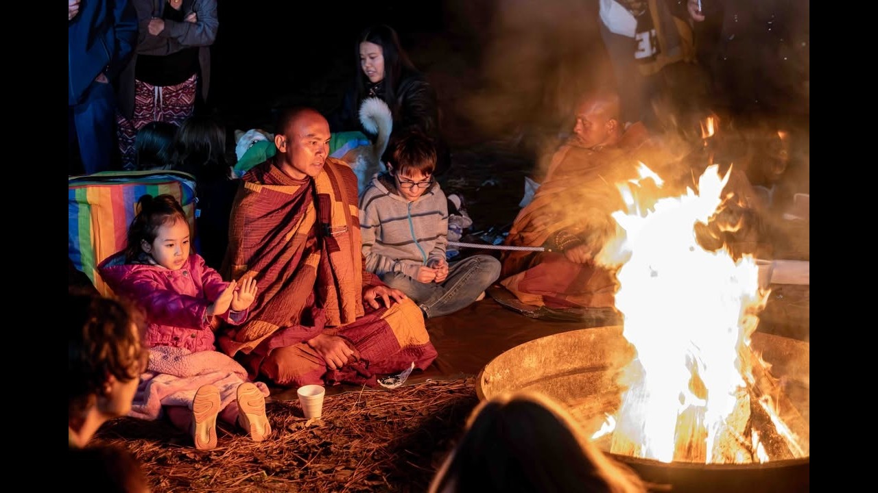 Walk For Peace | A night in a Pine Forest Louisiana wrote by Spiritual Leader Bhikkhu Pannakara