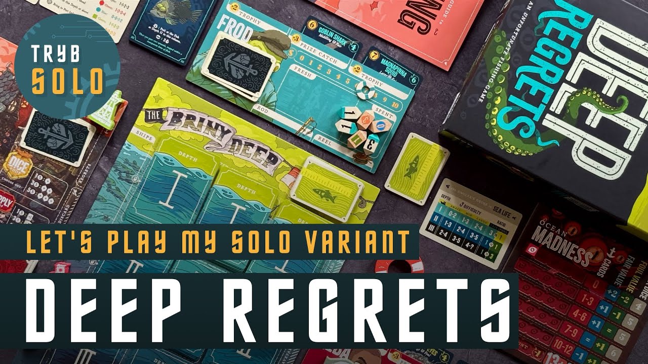 🇬🇧 Deep Regrets | playing my own solo variant with simple automa