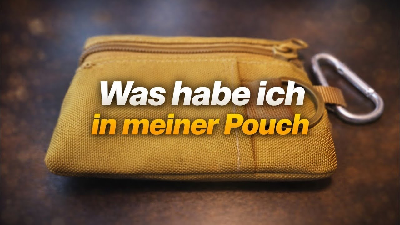 Meine EDC Pouch / was ist drinnen / VA für @EDC-MICHA 