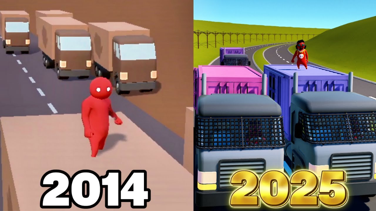 Я играл во все версии Gang Beasts (от 0.0.0 до 1.26)