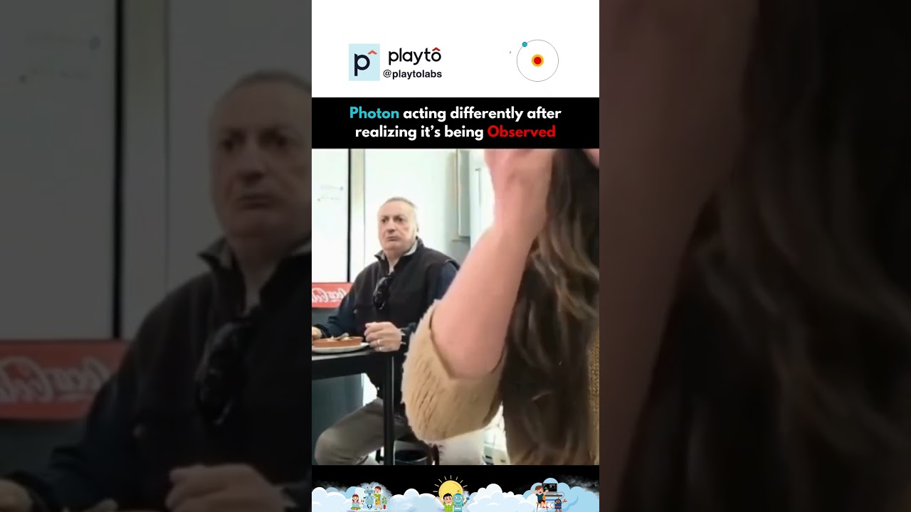 Photon caught changing behavior when observed 👀✨ | Quantum Physics Meme 😂 #shorts