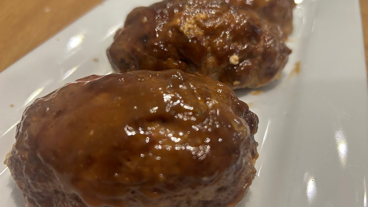 Low carb Mini Meatloaf