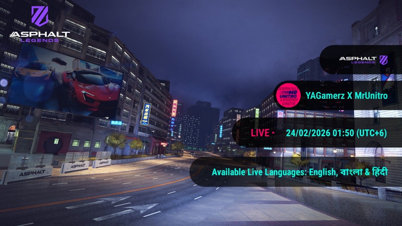 LIVESTREAM- 037- Asphalt Legends Multiplayer