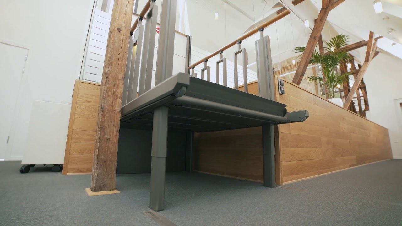 Stannah Smart plateaulift én trap in één