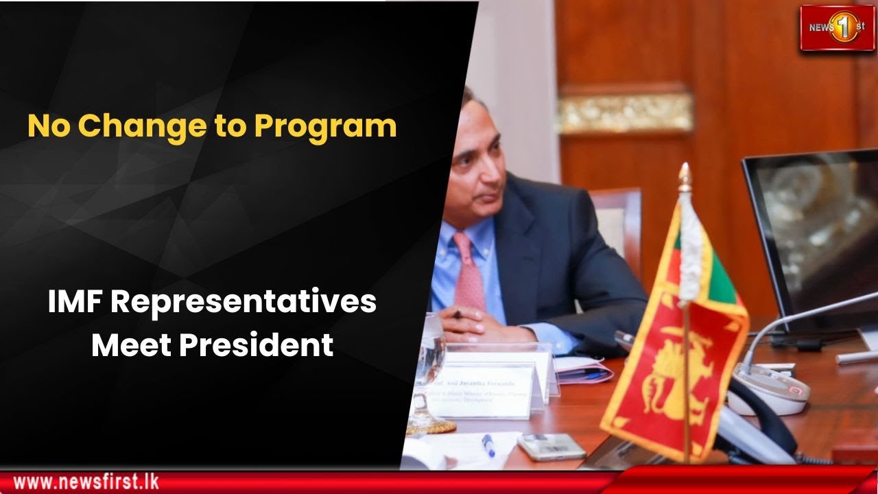 No Change to Program: IMF Representatives Meet President
