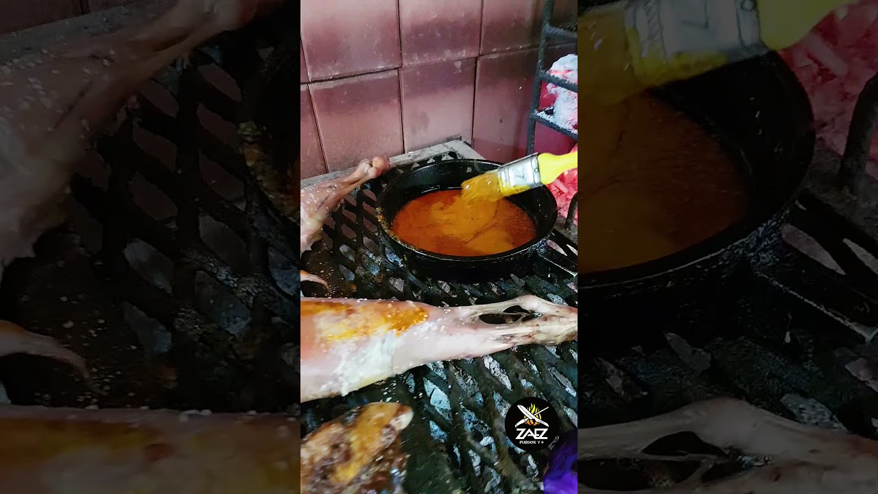 Chivito a la parrilla con manteca especiada!