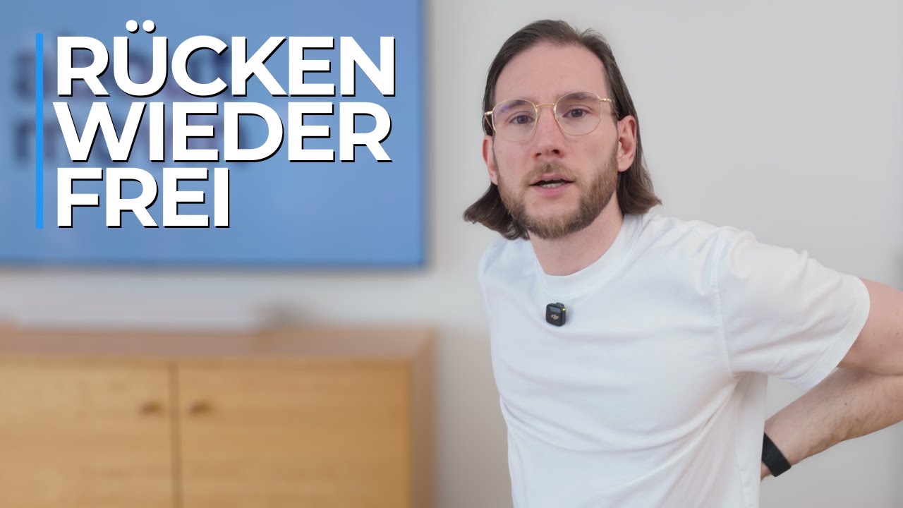 Rückenschmerzen beim Aufstehen? 3 Übungen für sofortige Entlastung (LWS)