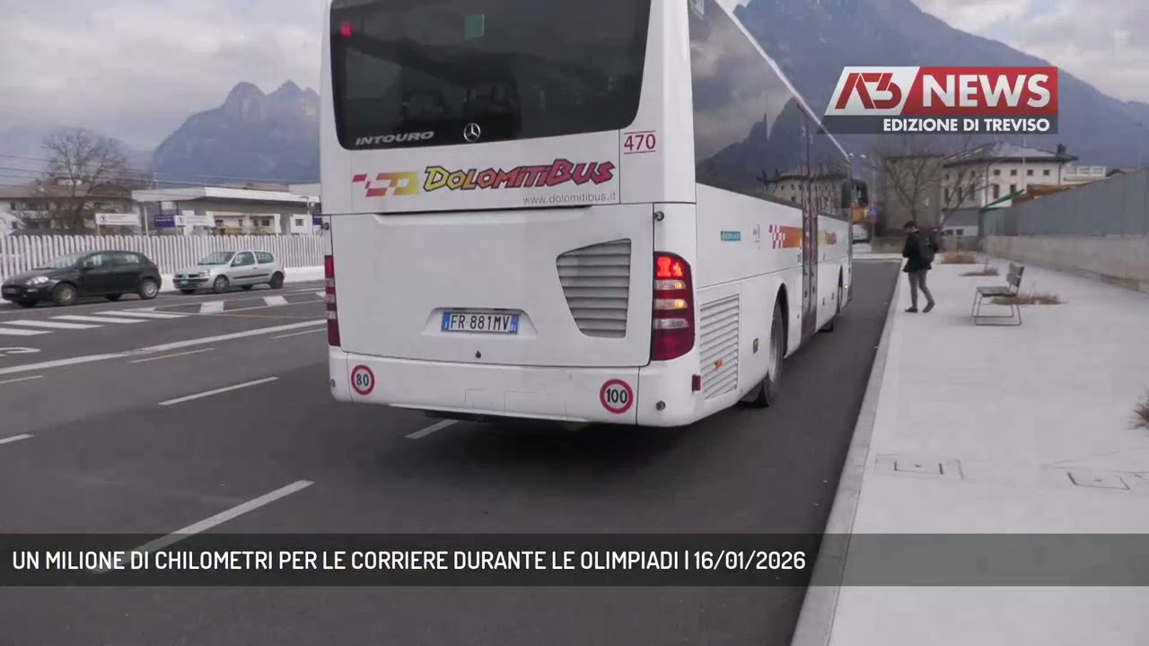 UN MILIONE DI CHILOMETRI PER LE CORRIERE DURANTE LE OLIMPIADI | 16/01/2026