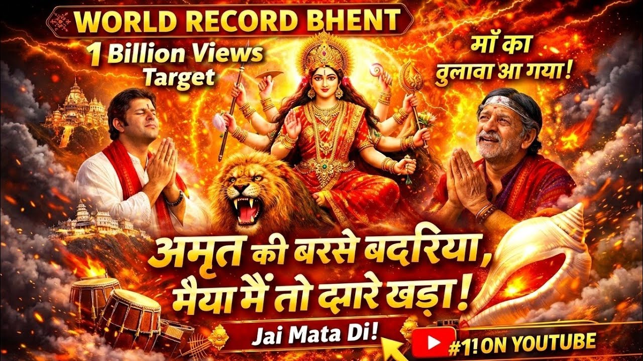 अमृत की बरसे बदरिया | Amrit Ki Barse Badariya | Lakhbir Singh Lakkha Style | Mata Bhajan 2026