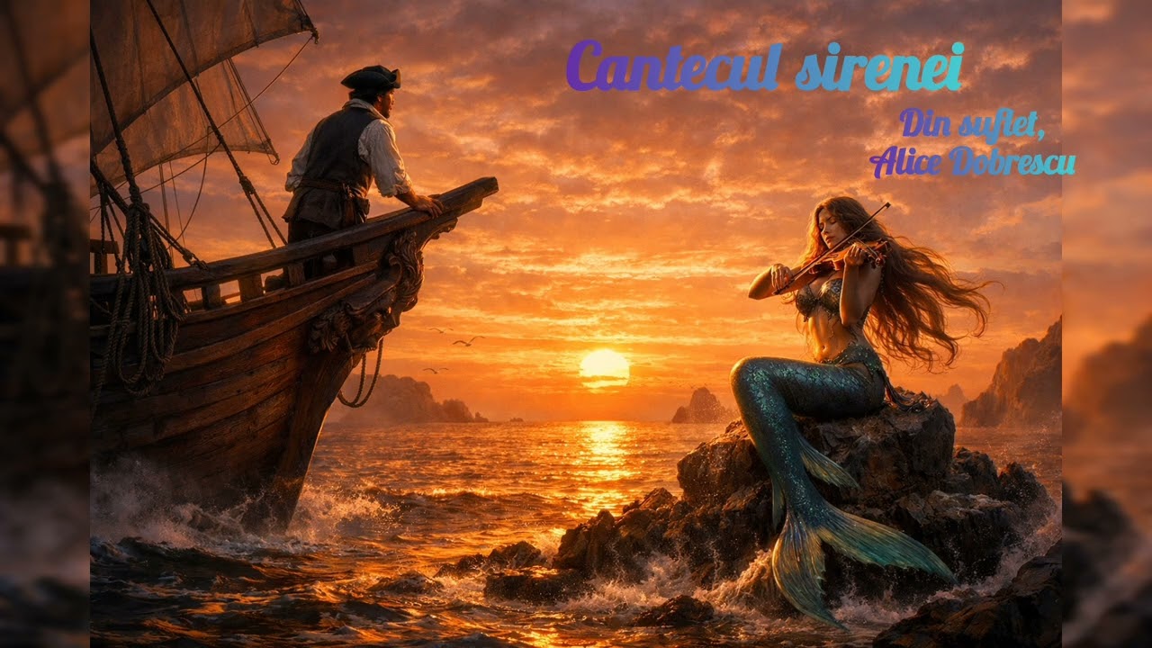Cântecul sirenei 🧜‍♀️ - Din suflet,  Alice Dobrescu 
