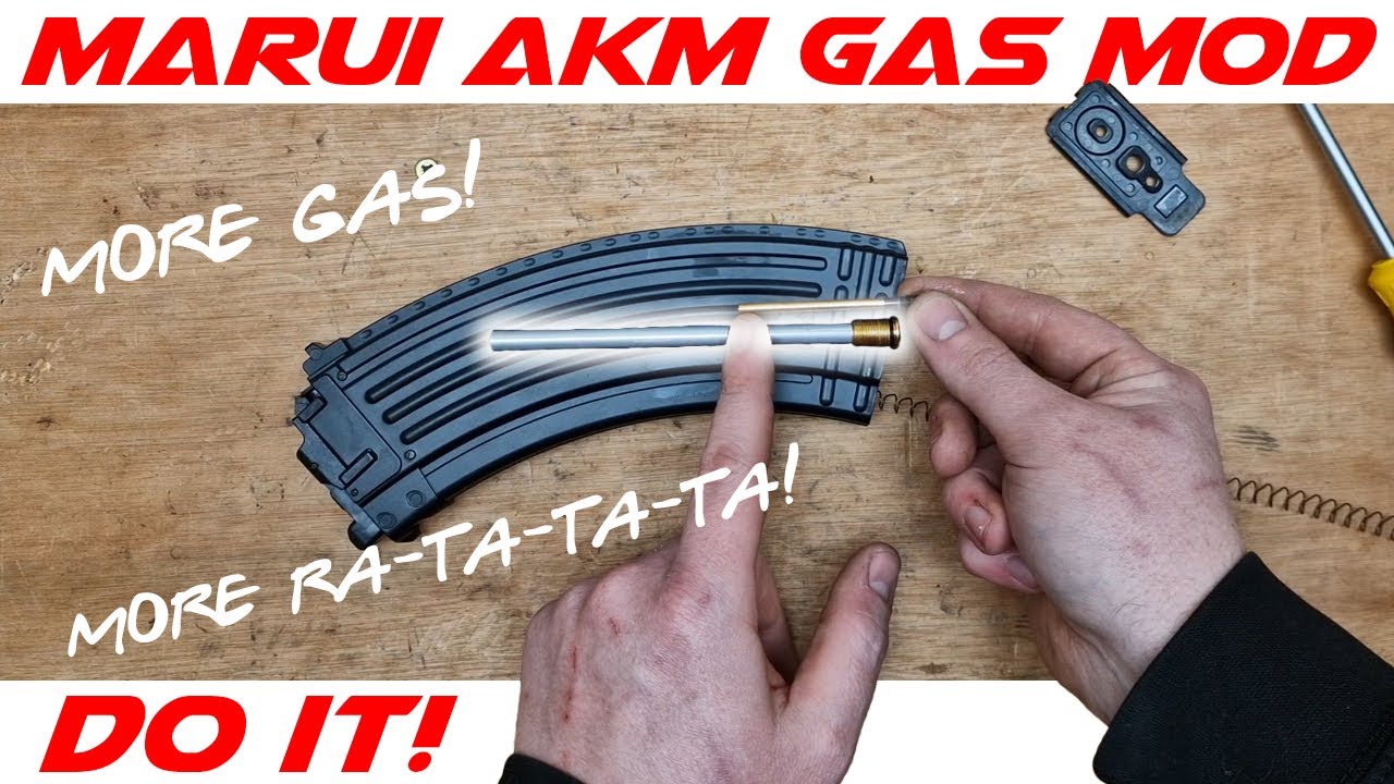 3x Your AKM Gas Capacity With The Tokyo Marui AKM Magazine Mod