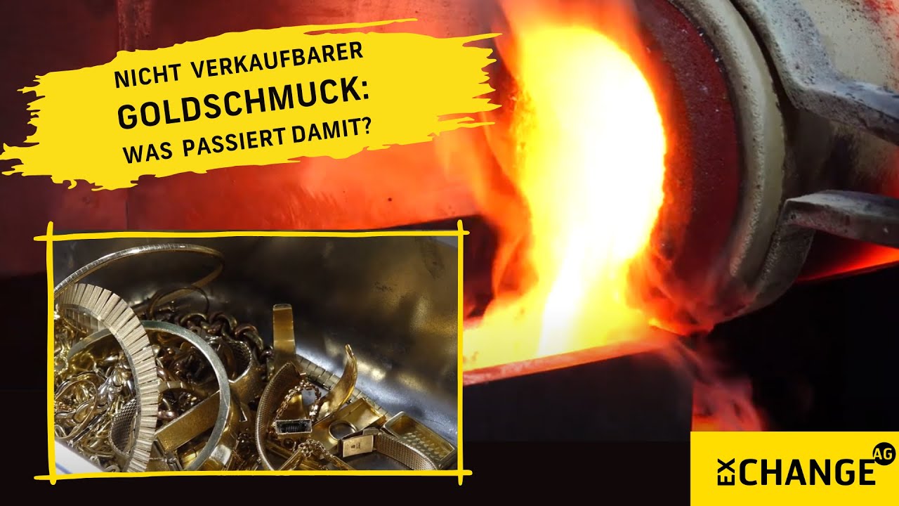 Nicht verkaufbarer Goldschmuck: Was passiert damit?