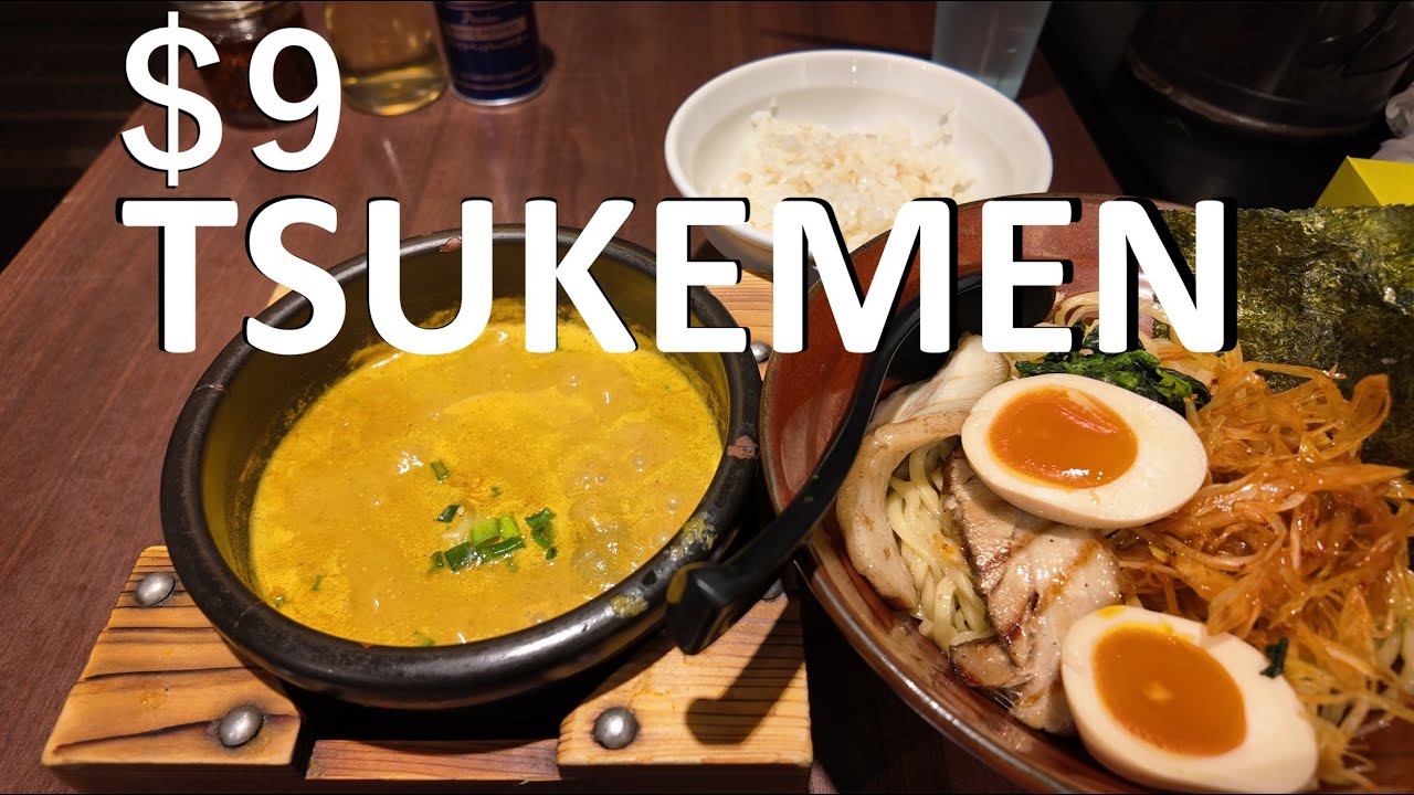 This $9 Tsukemen in Tokyo