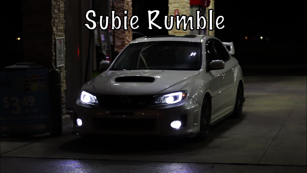 2011 Subaru WRX PREMUIM - POV NIGHT DRIVE
