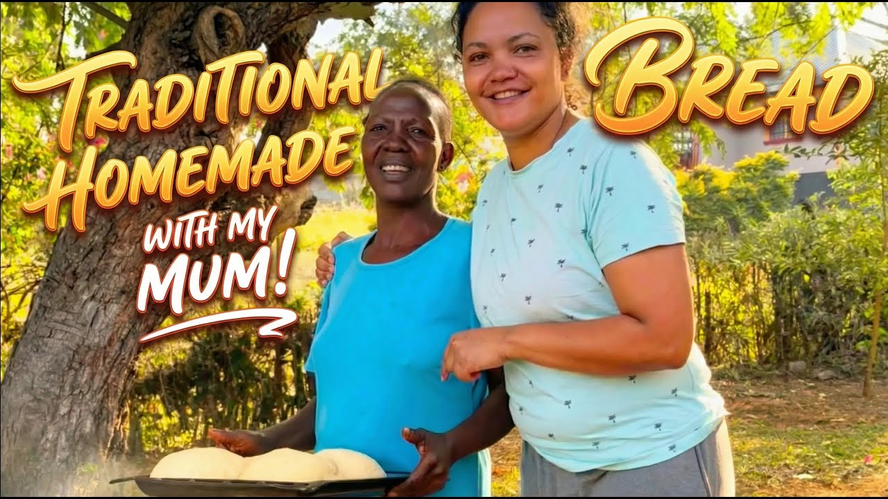 Making Traditional Homemade Bread with My Mum in a Clay Oven