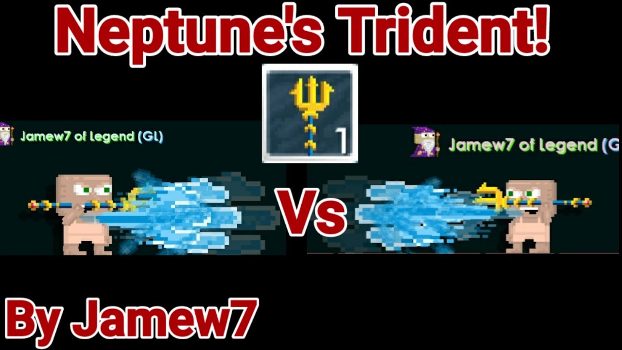 Neptune's Trident Set Challenge! (400DL SET) OMG!! - Growtopia