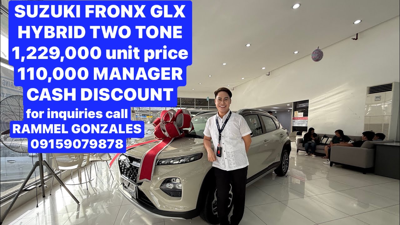 The new Suzuki FRONX 2026 model the best hatchback hybrid car. #fronx2026 