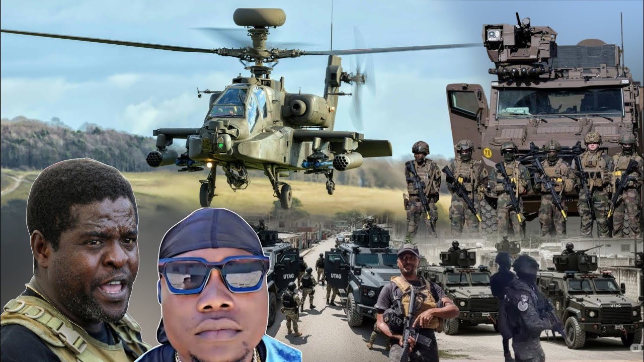 2 Elikoptè de Combat rantre Nouvo fòs la di yap touye BabeQ izo Krisla Potoprens cho cho la