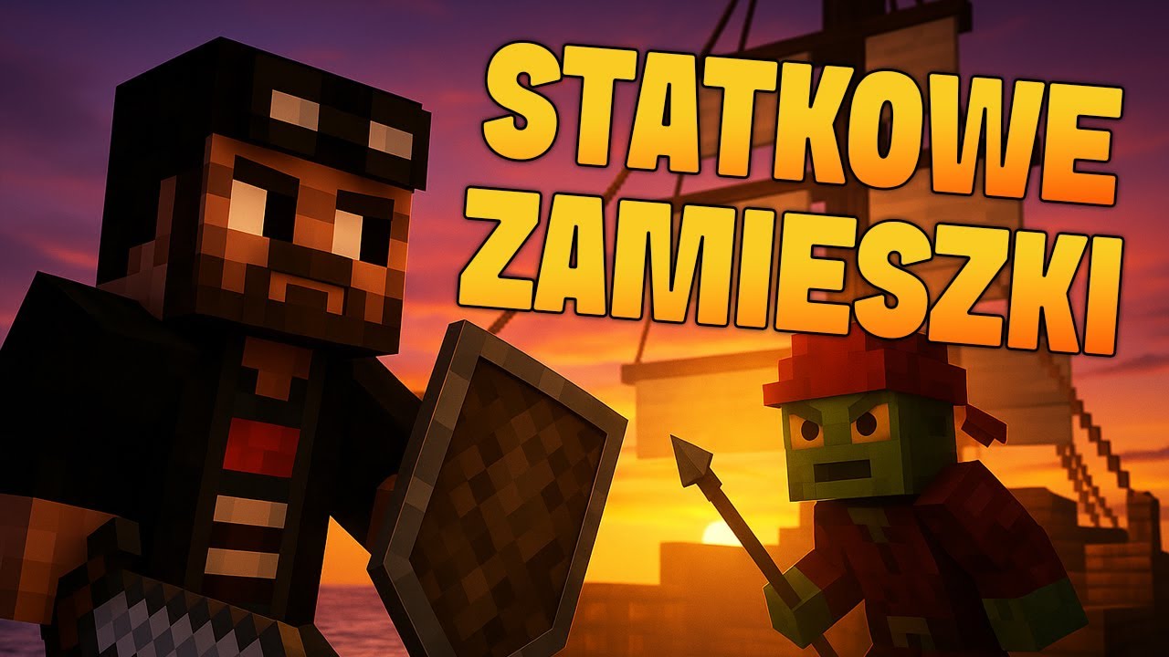 PoEVAne Przygody #5 – Statkowe zamieszki z piratami | Minecraft Survival