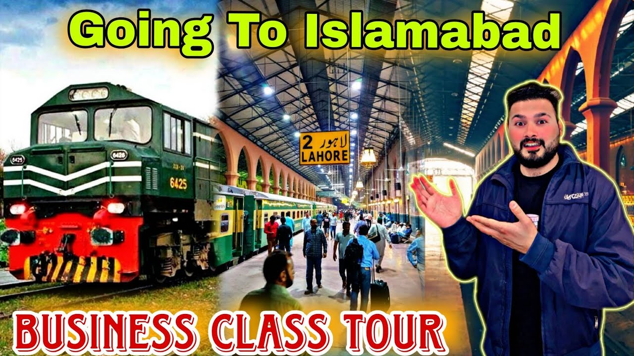 Pakistan Railway's Most Luxury Train! 🚂 Lahore To Islamabad Business Class Tour & Ticket Price 2026
