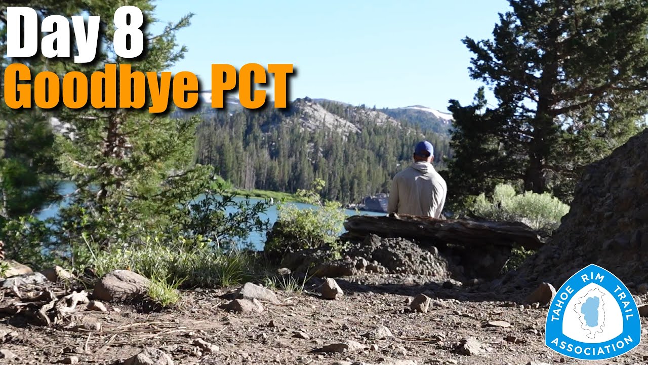 Day 8: Leaving the PCT on the Tahoe Rim Trail (Lake Aloha to Round Lake)