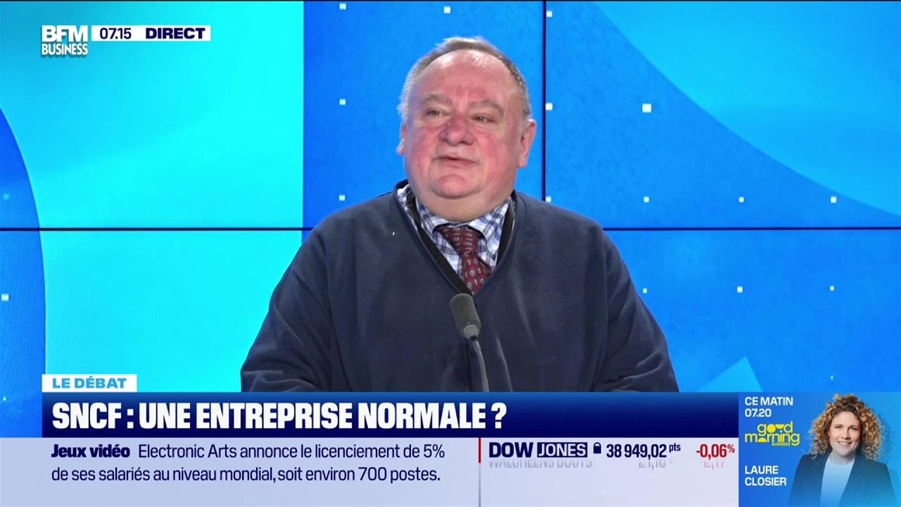 Nicolas Doze face &agrave; Jean-Marc Daniel : SNCF, une entreprise normale ?