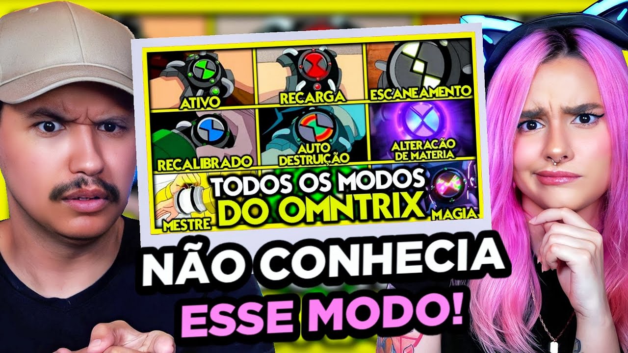 AUTODESTRUIÇÃO? TODOS os MODOS do OMNITRIX em BEN 10! | React Luckzing