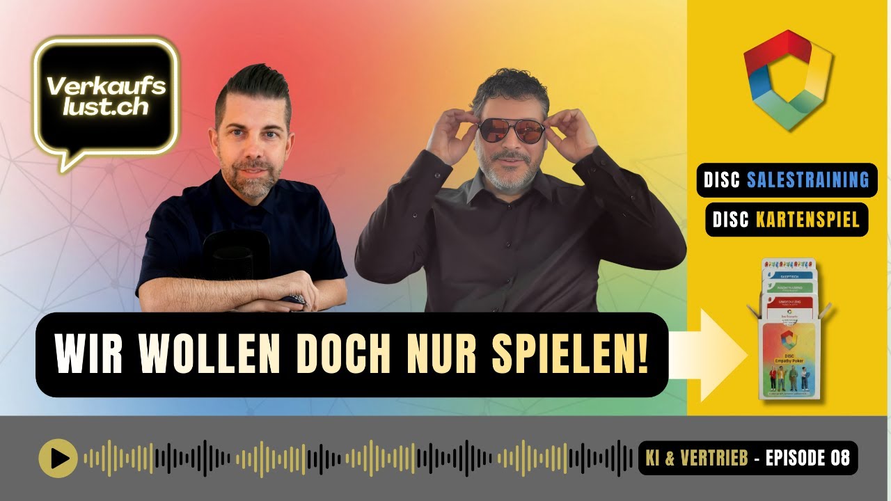 Rot, Gelb, Deal! 🔴🟡🟢🔵 Verkaufslust Episode 08 (KI & Vertrieb)
