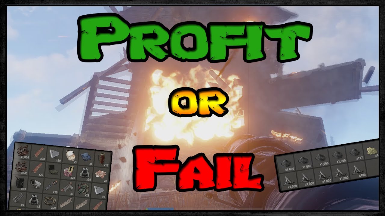 RAID TIME - Profit or Fail #12 | Rust
