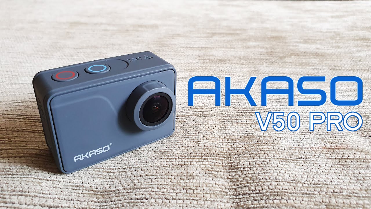 AKASO V50 PRO. Cámara Deportiva con 4K/30fps Nativo y 20MP.