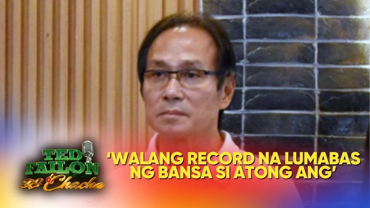 BI: Atong Ang, walang record na nakaalis ng Pilipinas | Ted Failon & DJ Chacha