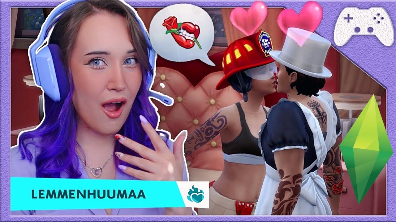 Nyt ollaan ✨️tuhmia✨️😏❤️‍🔥 | The Sims 4 (Lemmenhuumaa)