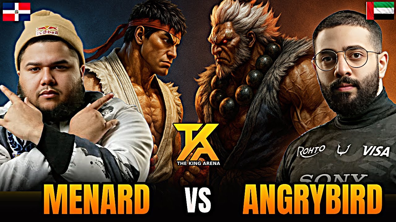 🔥 SF6 ▰ MENARD (Ryu) vs ANGRYBIRD (Akuma) ▰ Street Fighter 6 🔥
