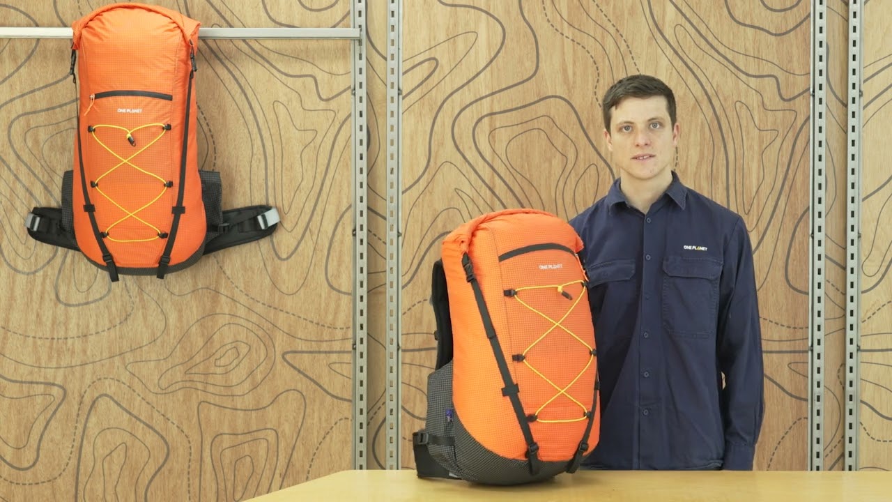 ONE PLANET ®   - Hot Sauce lightweight backpack video review