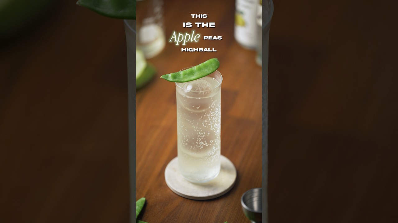 Drink Of The Summer has arrived - Apple Peas Highball