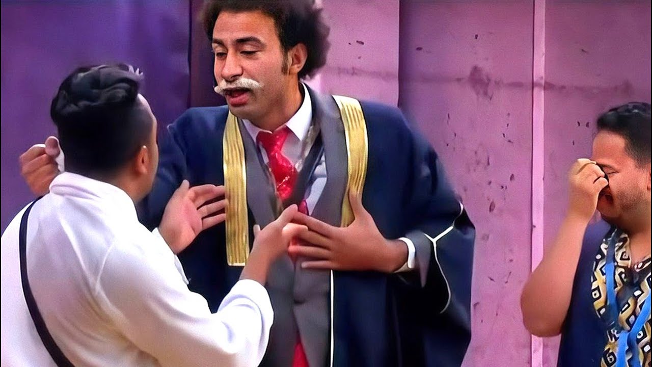 افيهات علي ربيع في مسرح مصر وخروج عن النص جنن كل للي في المسرح والجمهور ميت من الضحك
