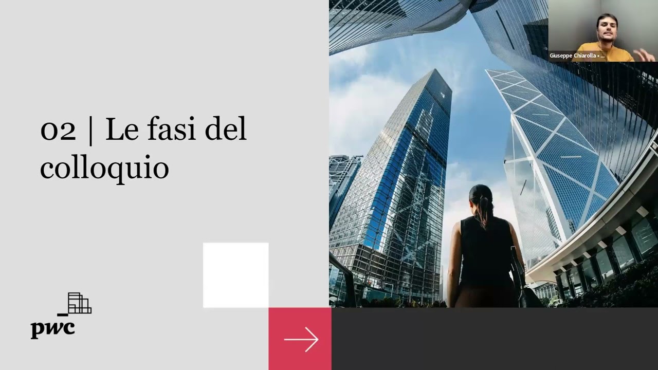 Il colloquio di lavoro in Consulenza: simulazione in diretta con PwC, domande frequenti e consigli