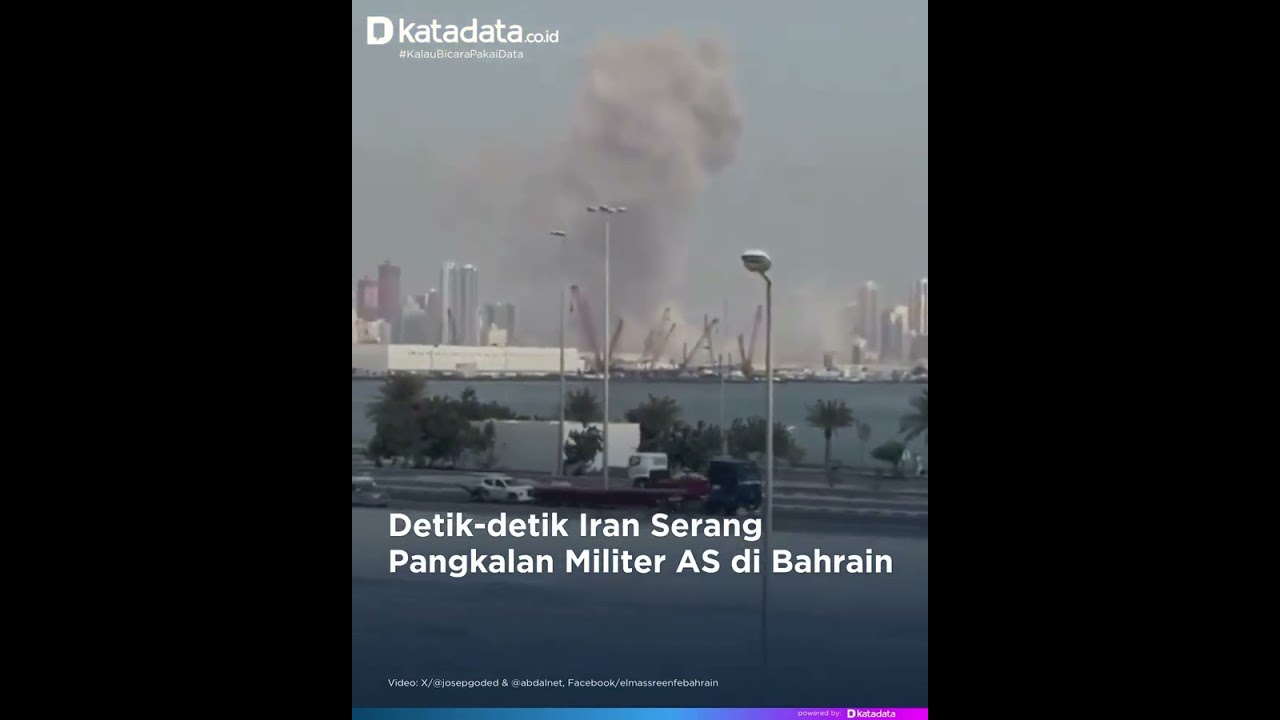 Iran Serang Sejumlah Pangkalan Militer Amerika Serikat