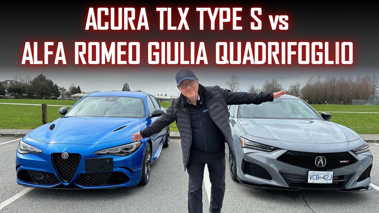 JAPANESE vs ITALIAN // ACURA TLX TYPE S vs ALFA ROMEO GIULIA QUADRIFOGLIO