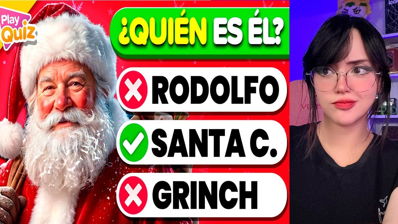CUÁNTO SABES SOBRE LA NAVIDAD?  || ITSMIDNA REACCIONA A PLAYQUIZ