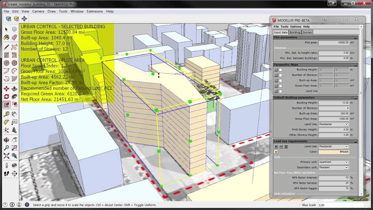 SketchUp Modelur Extension