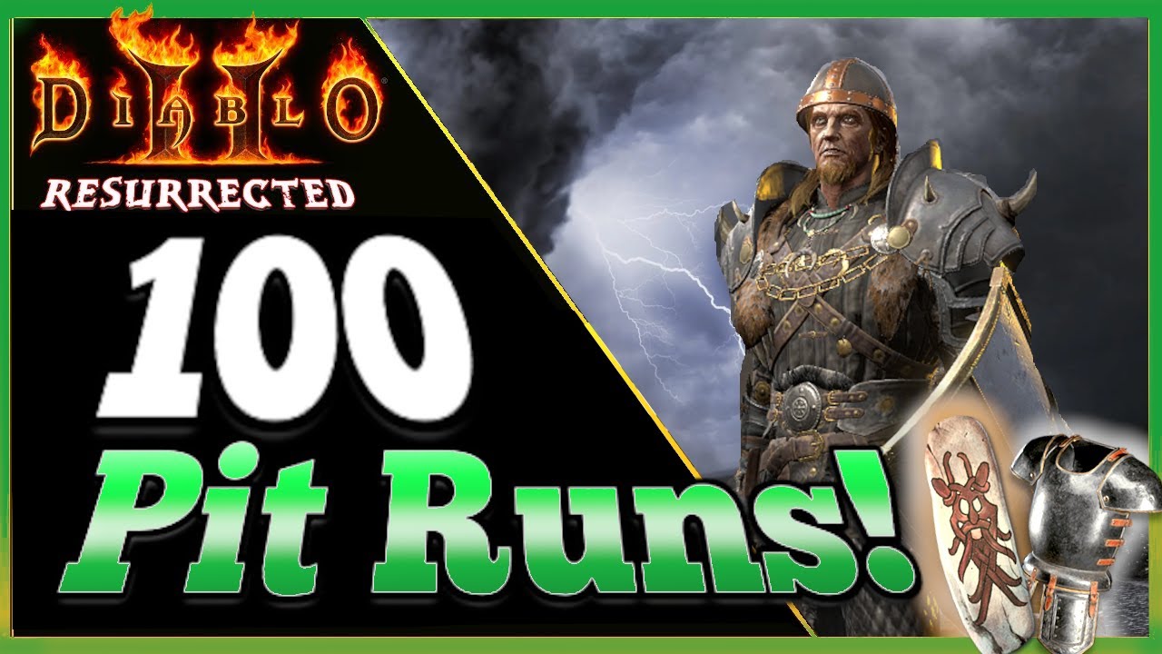 SOLID START! 100 Pit Runs! - Diablo 2 Resurrected Ladder Season 5