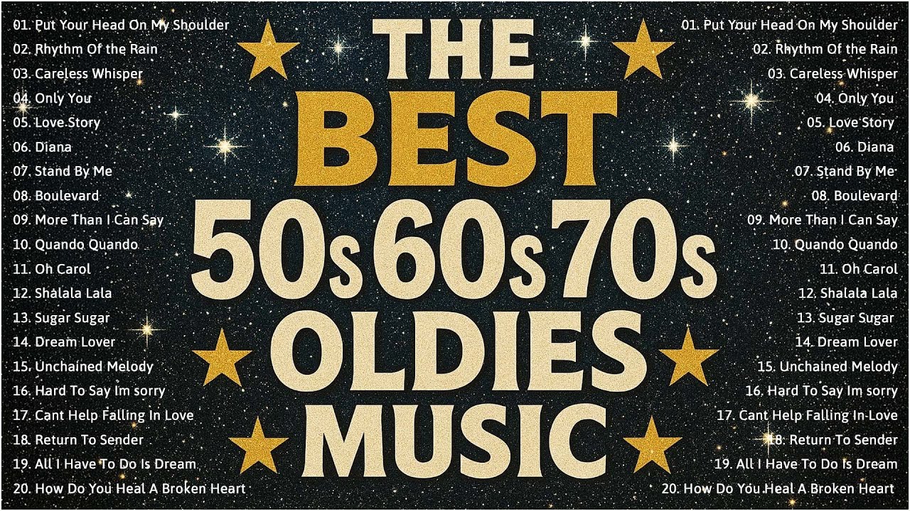 Neil Sedaka, Roy Orbison, The Platters, Paul Anka, The Marvelettes - Oldies But Goodies 50s 60s 70s