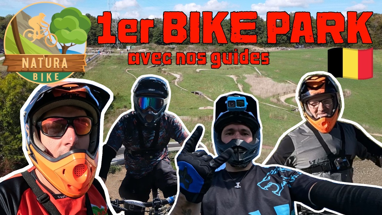 Notre 1er BIKE PARK à Natura Bike [VTT XC Team POUET]