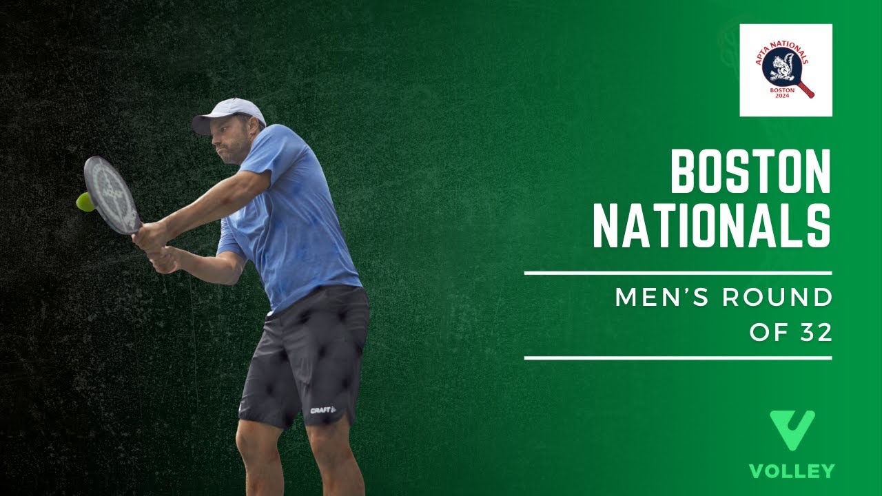 2024 Boston Nationals - Men's Round of 32 : Christian / West vs. Cohen / Heck