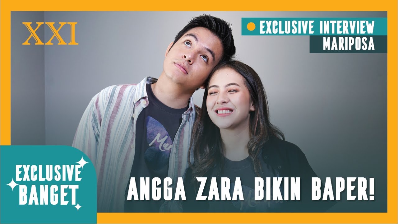 Angga Zara emang TERGEMES deh! -- Press Conference 'MARIPOSA'