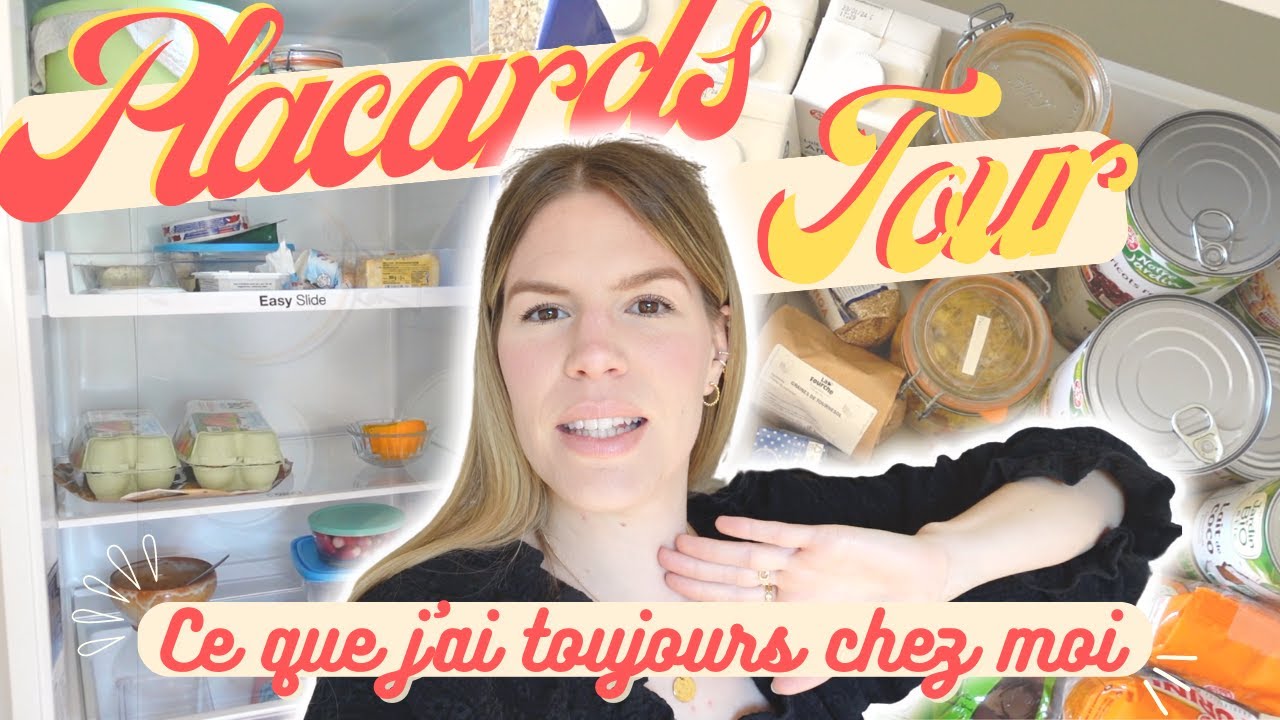 Tour de mes placards végétariens | Mes essentiels courses & idées recettes